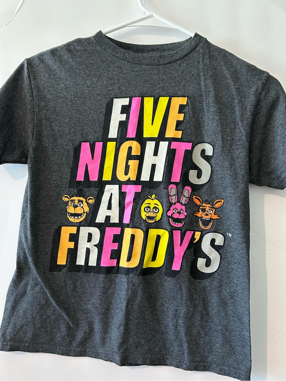 Five Nights at Freddy's XS Kids Tee Shirt T  Freddy ,Chica, Bonny, Chica